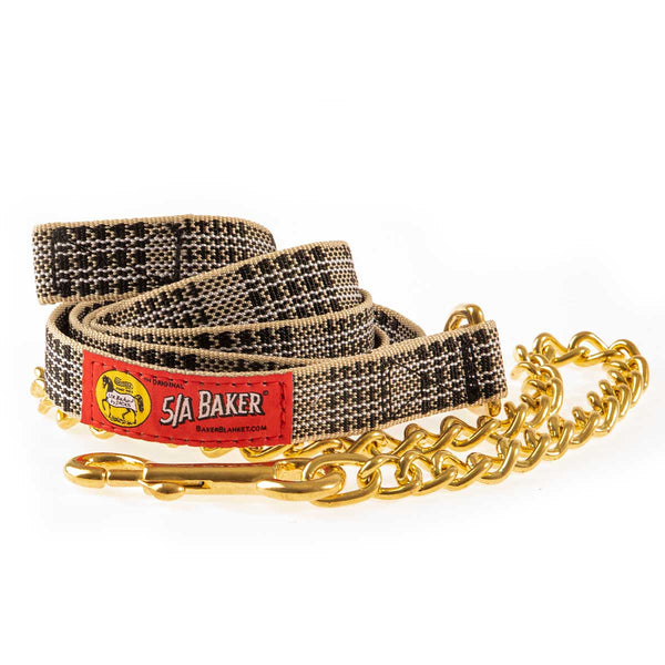 5/A Baker Lead 7 ft with 30 inch Brass Chain